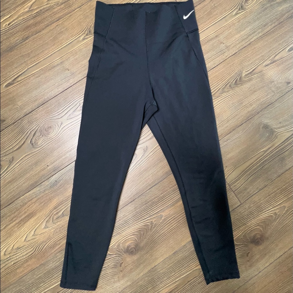Nike womens pro high waist leggings black size small - Picture 2 of 15